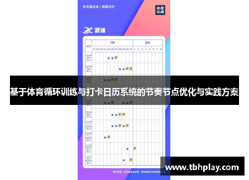基于体育循环训练与打卡日历系统的节奏节点优化与实践方案